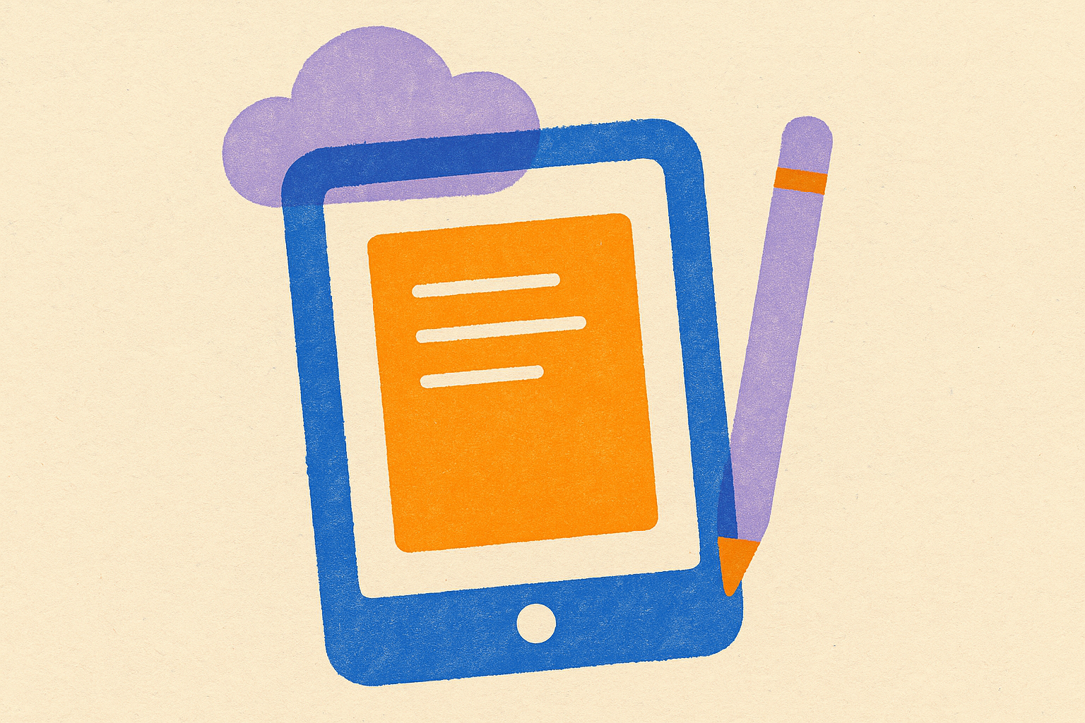 Cover illustration for “Best Note-Taking Apps for iPad With Apple Pencil”
