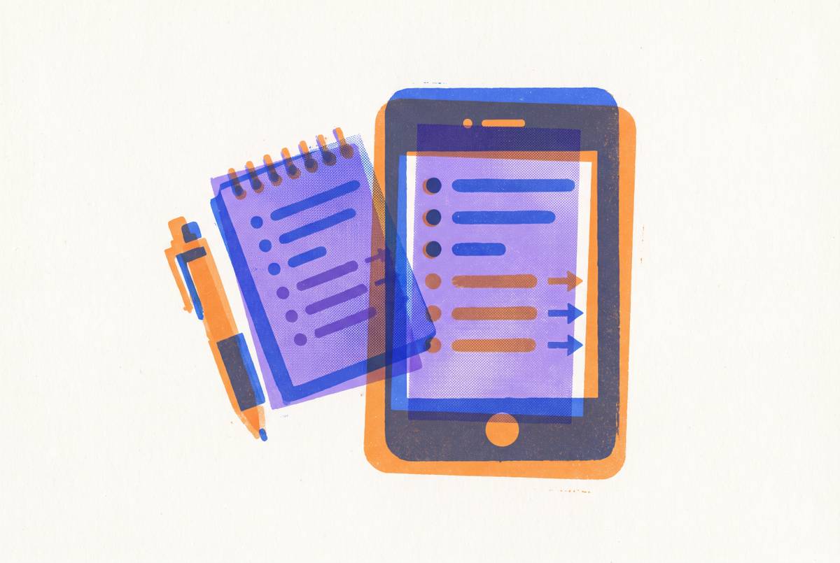 Cover illustration for “Bullet Journal Apps That Support Rapid Logging and Task Migration”