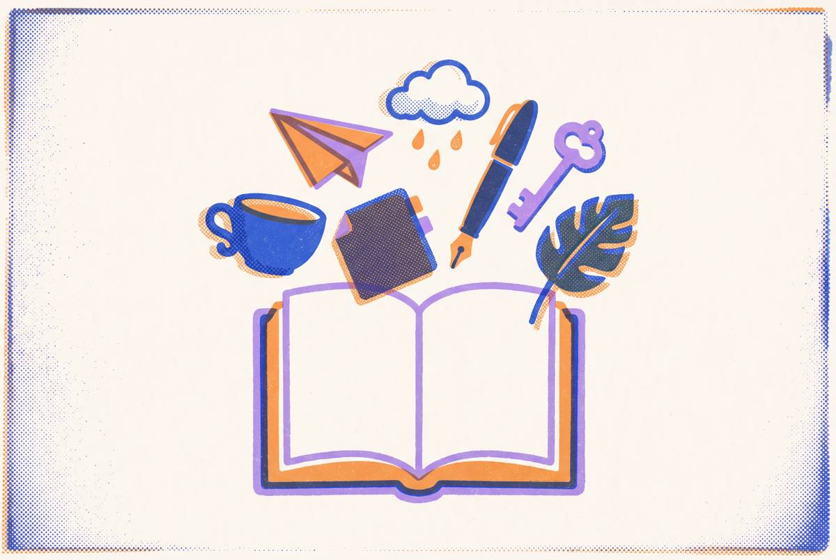 Cover illustration for “Absurd Journal Prompts That Still Tell You Something Real”