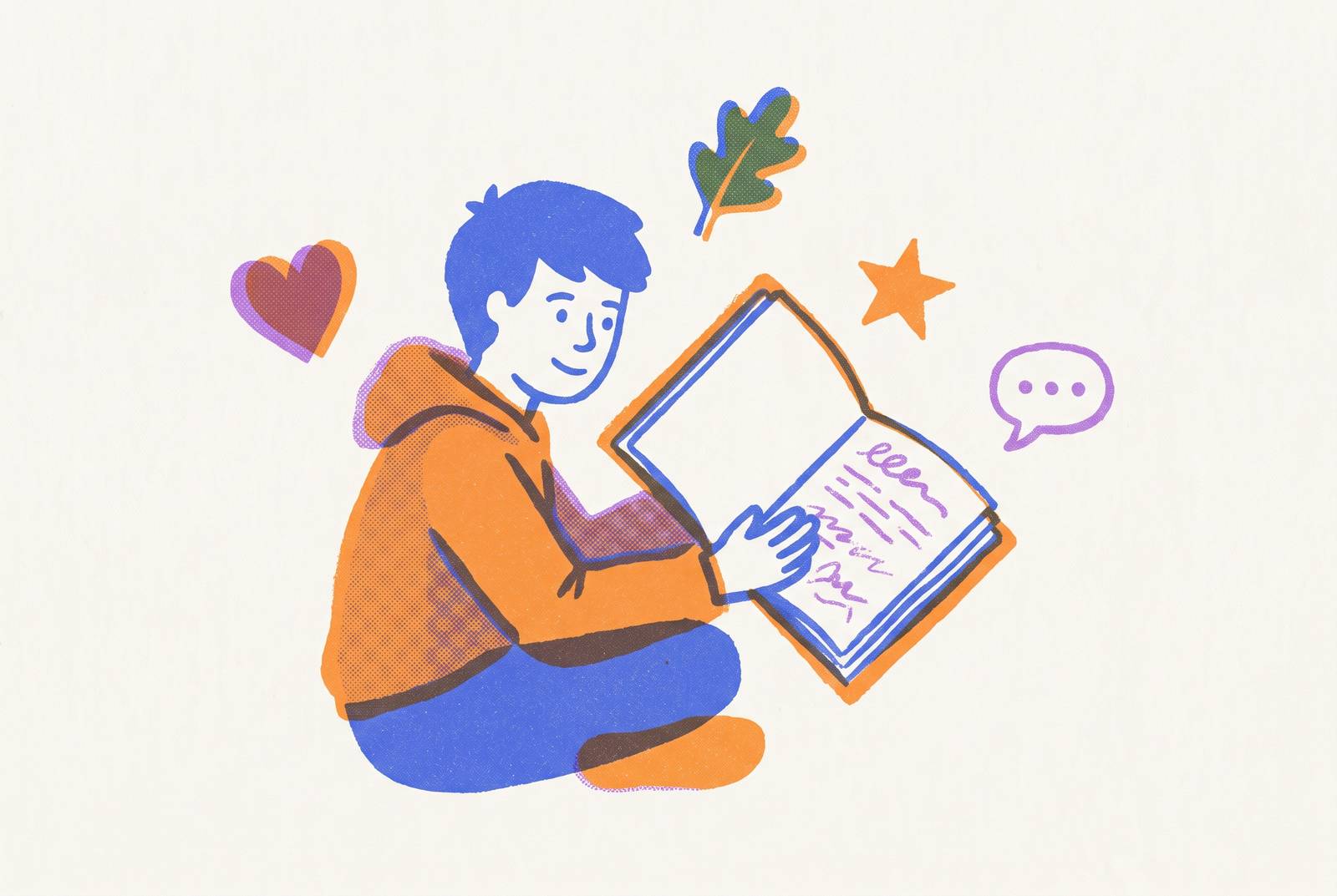 Cover illustration for “Gratitude Journaling for Teenagers”