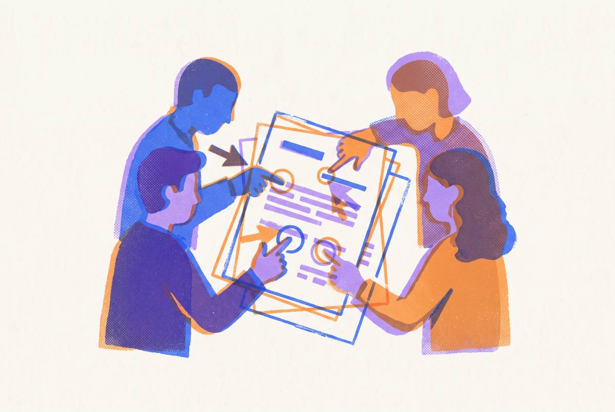 Cover illustration for “Collaborative Writing Apps for Teams”