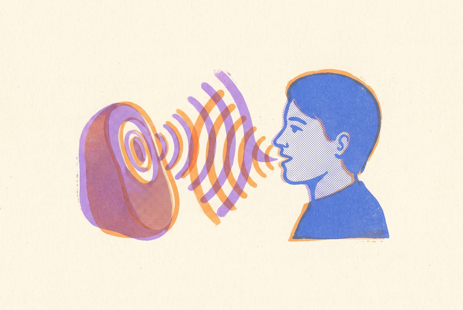 Cover illustration for “Why Talking Through Your Feelings Out Loud Finally Clicks When an App Is Actually Listening”