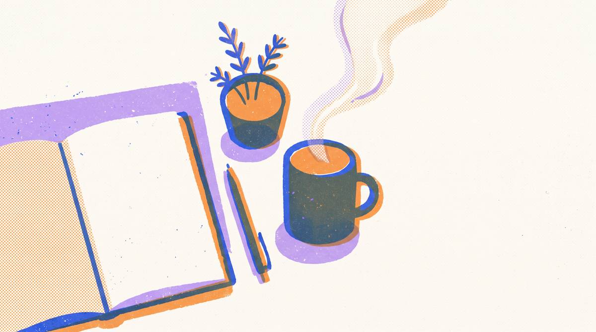 Cover illustration for “Gratitude Journal Setup for Beginners”