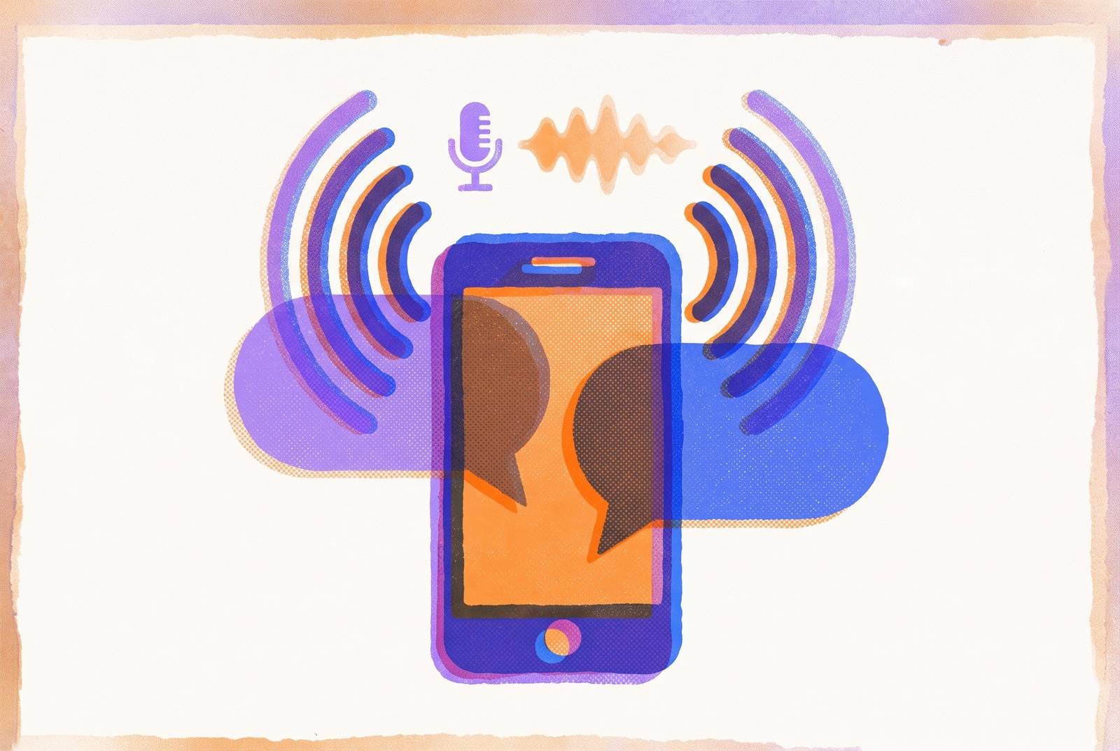 Cover illustration for “Voice Journaling Apps That Hold a Conversation and Never Let It Leave Your Phone”