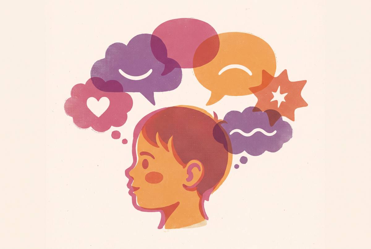 Cover illustration for “Children's Emotion Vocabulary Development and Regulation”