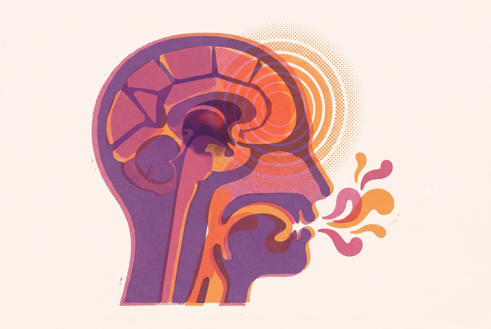 Cover illustration for “Affect Labeling fMRI Evidence in Adults”