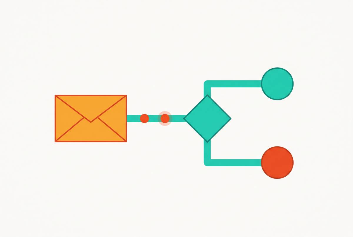 Cover illustration for “Trigger Logic Design for Behavioral Email Sequences”