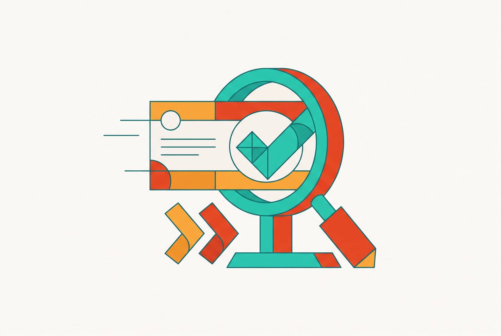 Cover illustration for “Fact Verification Protocols for AI-Generated B2B Content”