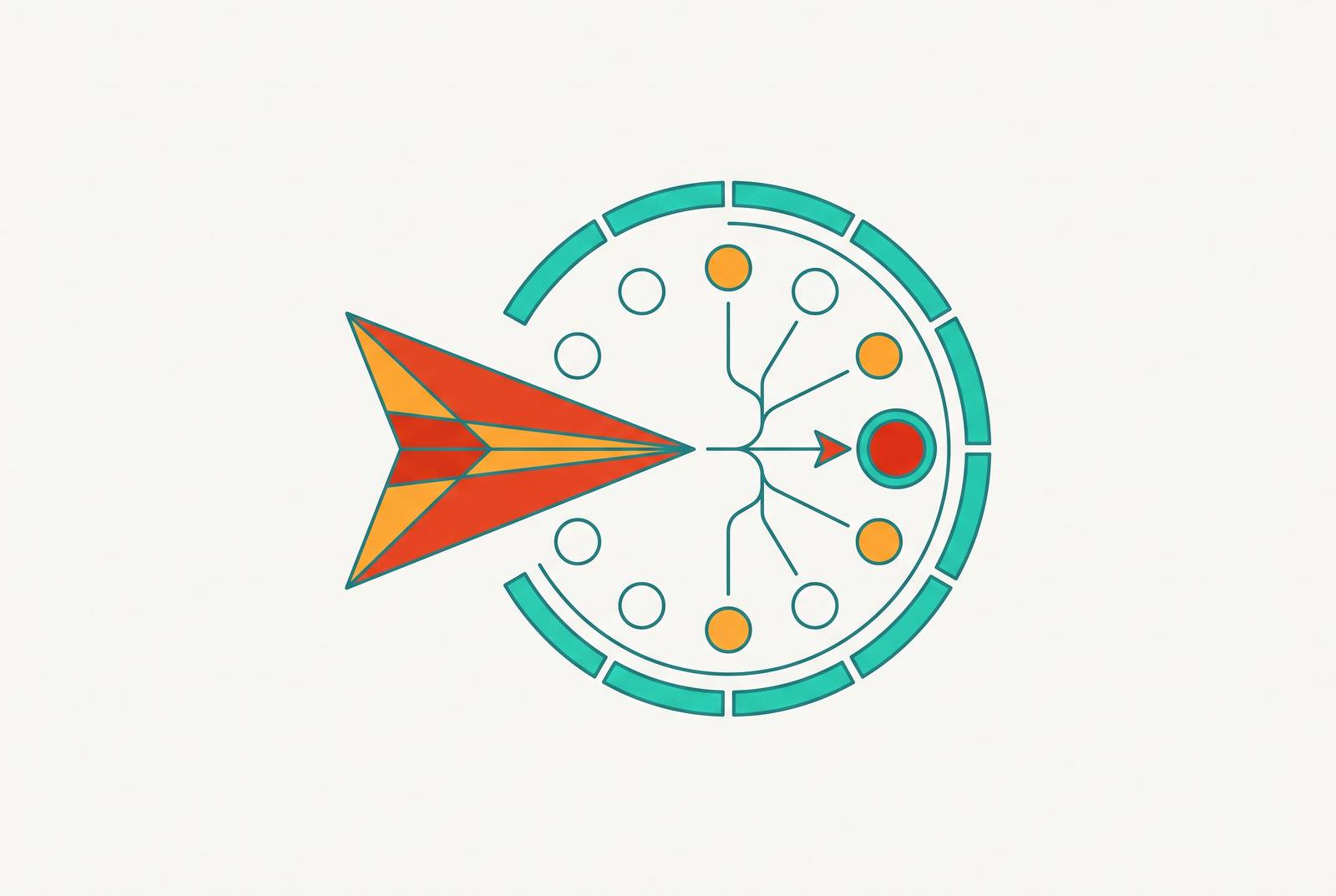 Cover illustration for “AI-Assisted Send-Time Optimization in Email Automation”