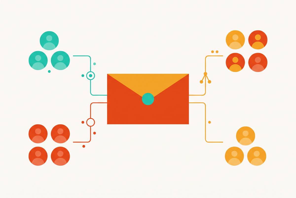 Cover illustration for “Behavioral Segmentation Models for B2B Email Personalization”