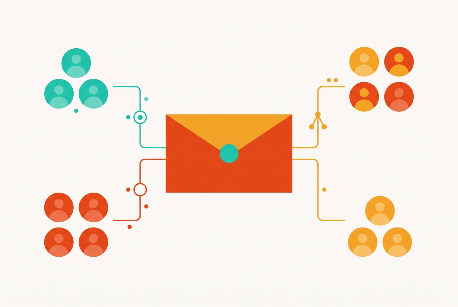 Cover illustration for “Behavioral Segmentation Models for B2B Email Personalization”