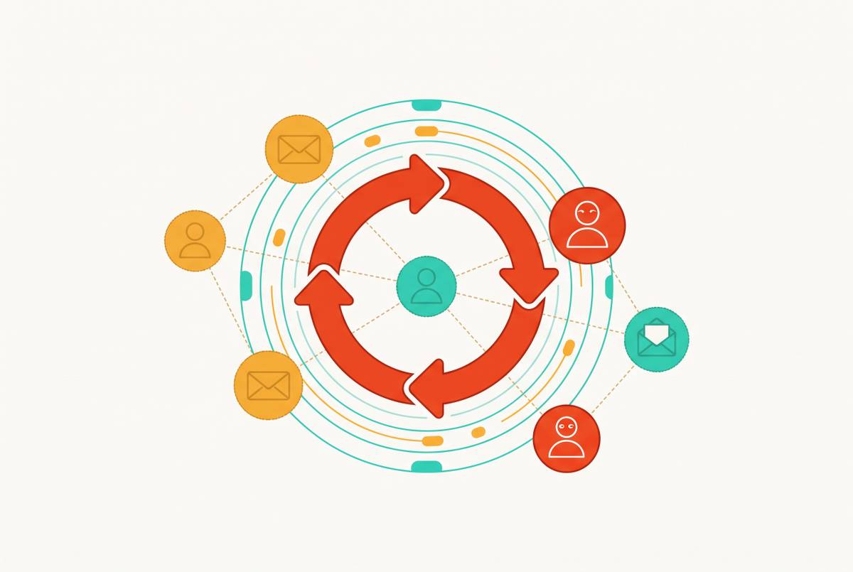 Cover illustration for “Re-Engagement Automation for Dormant B2B Contacts”