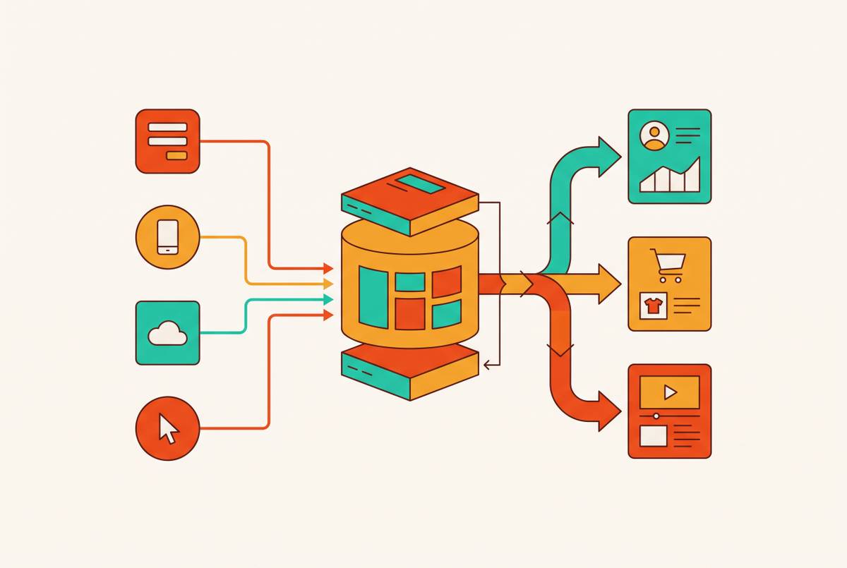 Cover illustration for “First-Party Data Collection Architecture for Personalization Pipelines”