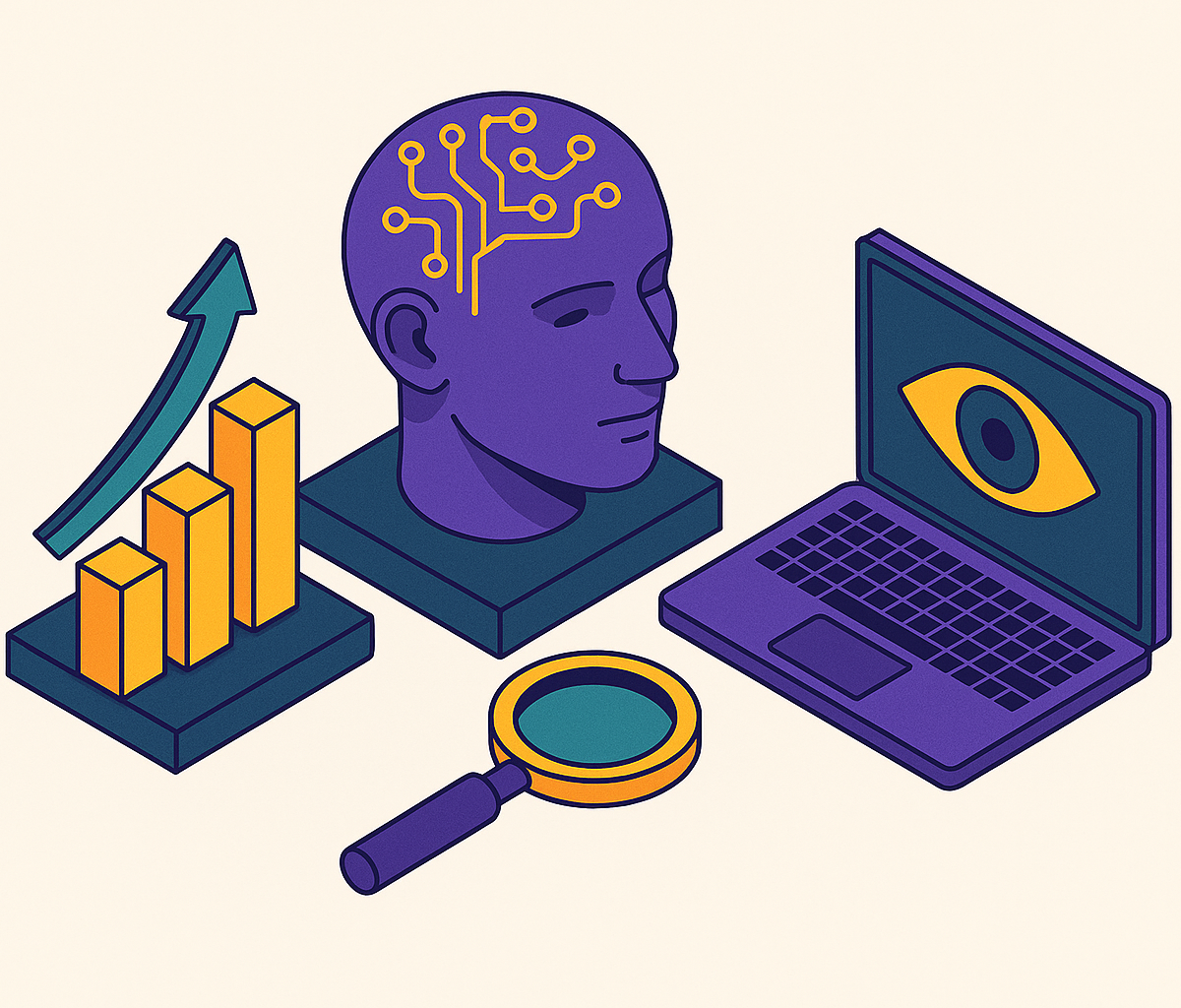 Cover illustration for “Perception Intelligence as a Business Discipline in the AI Era”