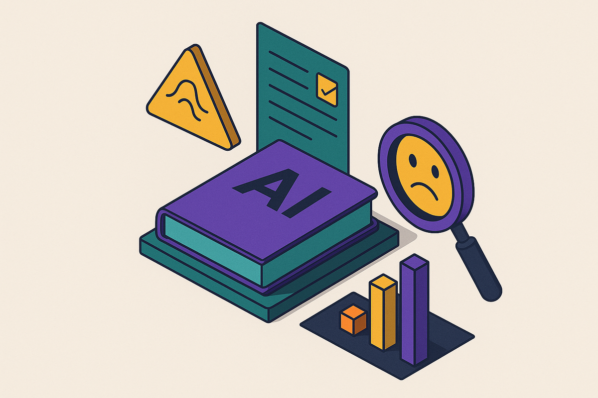Cover illustration for “Detecting AI Brand Hallucinations and Factual Drift”