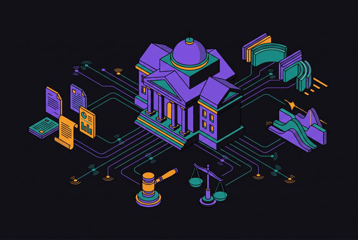 Cover illustration for “AI Perception Signals for Law Firms and Legal Service Providers”