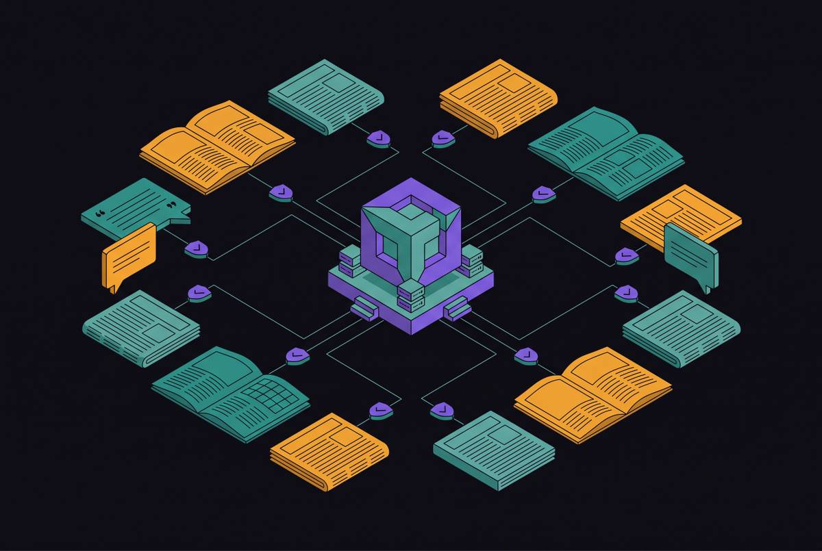 Cover illustration for “Third-Party Press Coverage as an AI Credibility Signal”