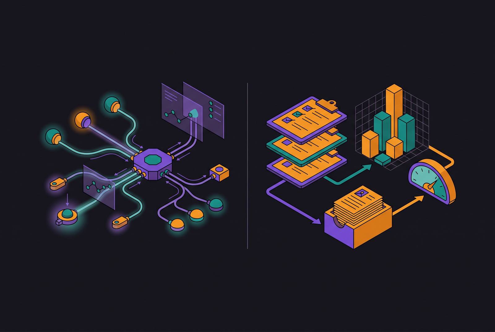 Cover illustration for “Perception Intelligence vs. Brand Tracking Studies”