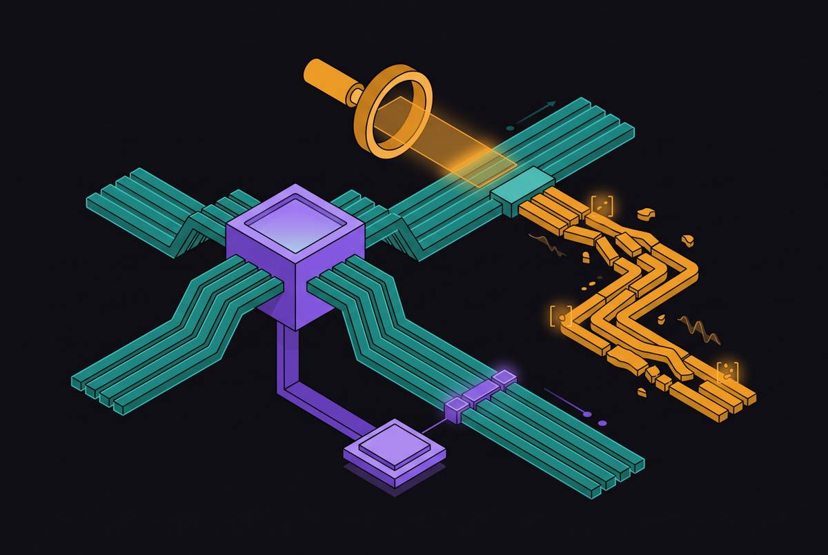 Cover illustration for “Detecting AI Brand Hallucinations and Factual Drift”