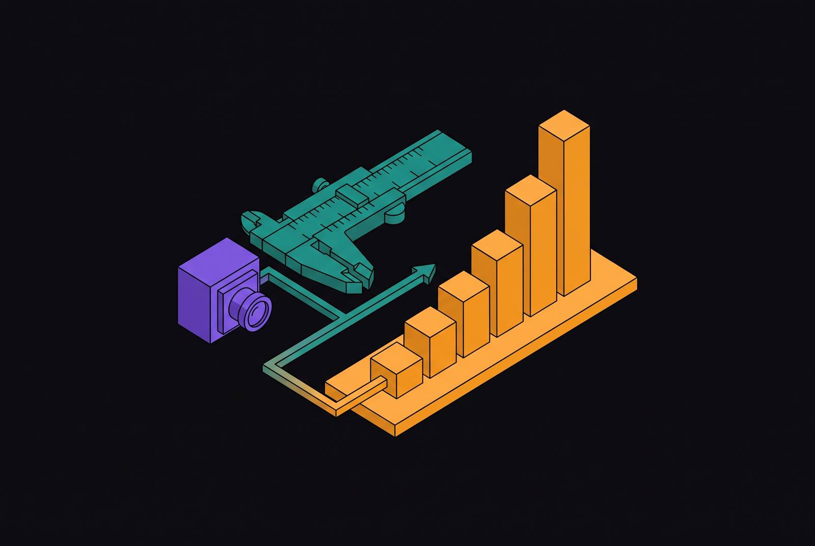 Cover illustration for “Why Measurement Precedes Optimization in Perception Intelligence”