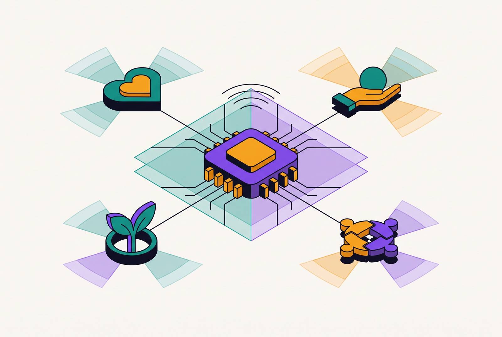 Cover illustration for “AI Brand Perception for Non-Profits and Mission-Driven Organizations”