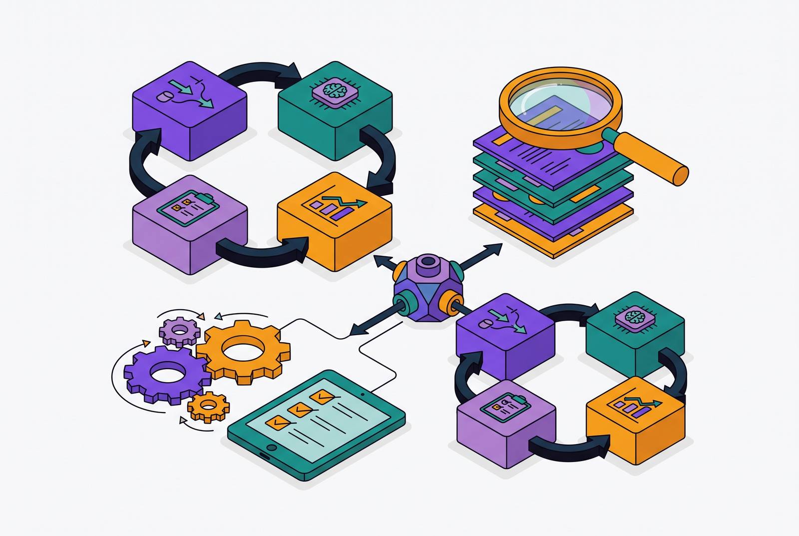 Cover illustration for “Building a Repeatable AI Brand Audit Methodology”