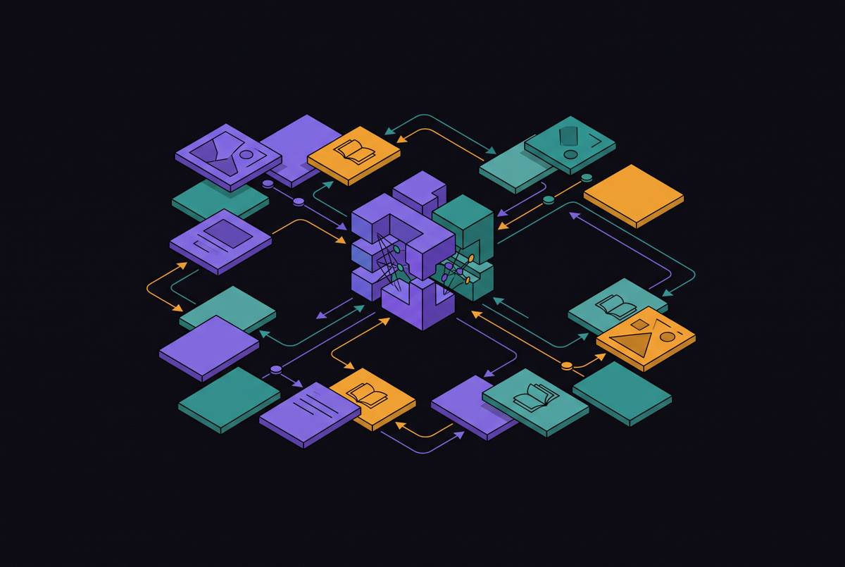 Cover illustration for “Source Citation Analysis in LLM Brand Outputs”