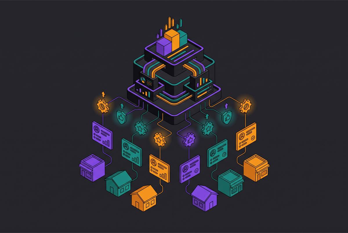 Cover illustration for “Reputation Signal Profiles for Real Estate Agencies in AI-Era Search”