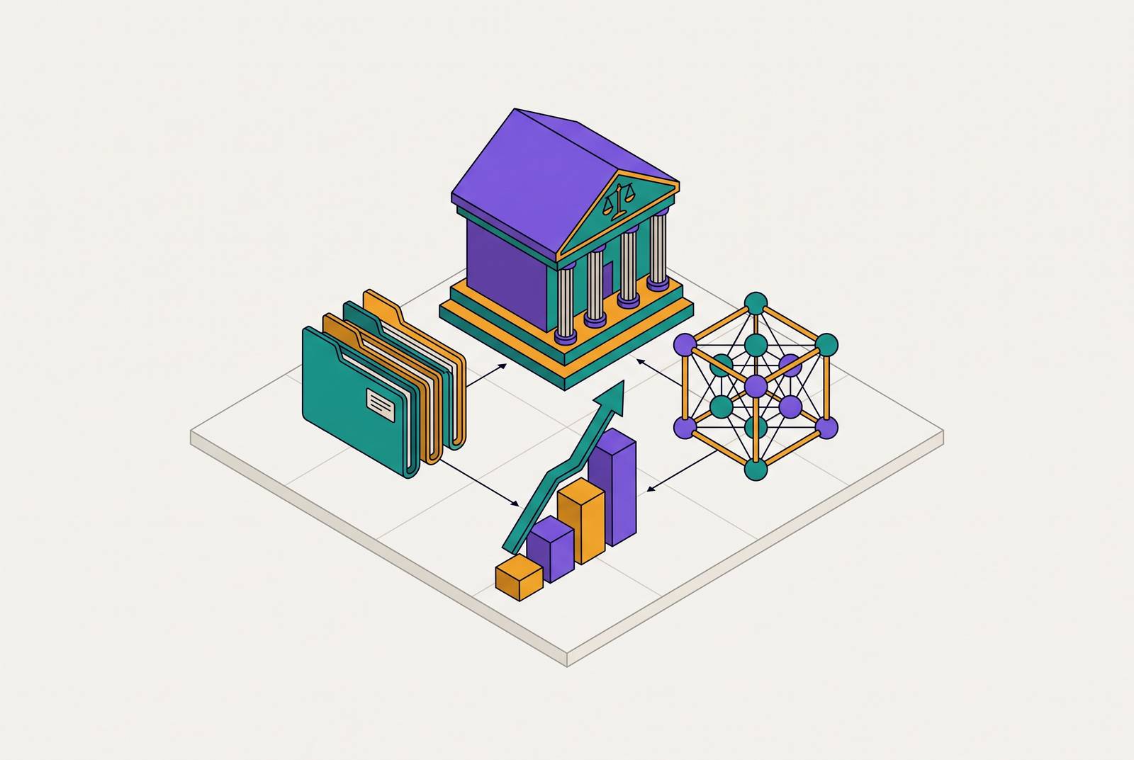 Cover illustration for “AI Visibility Benchmarks for Law Firms and Legal Services”