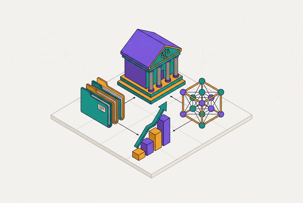 Cover illustration for “AI Visibility Benchmarks for Law Firms and Legal Services”