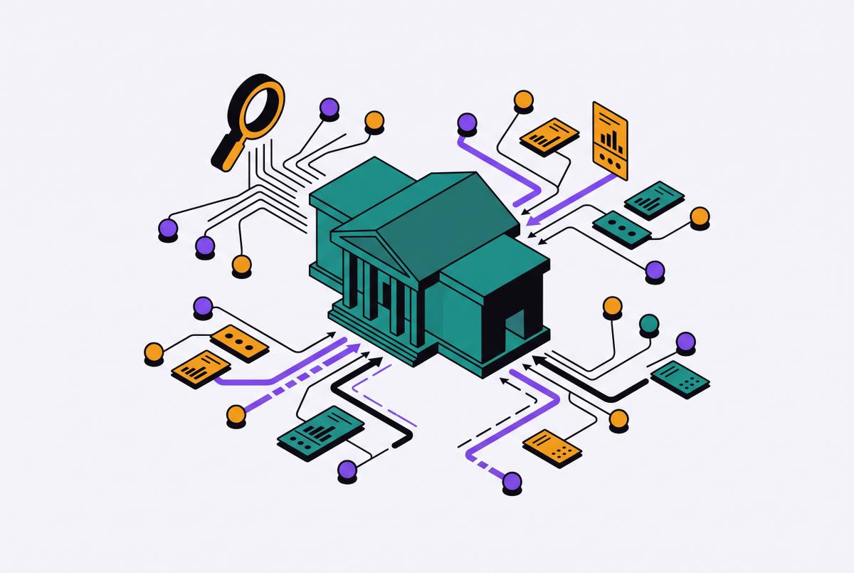 Cover illustration for “AI Discoverability Signals for Higher Education Institutions”