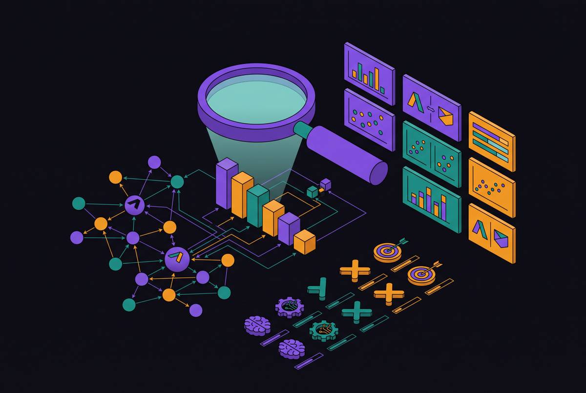 Cover illustration for “Competitive AI Perception Benchmarking for Brand Auditors”