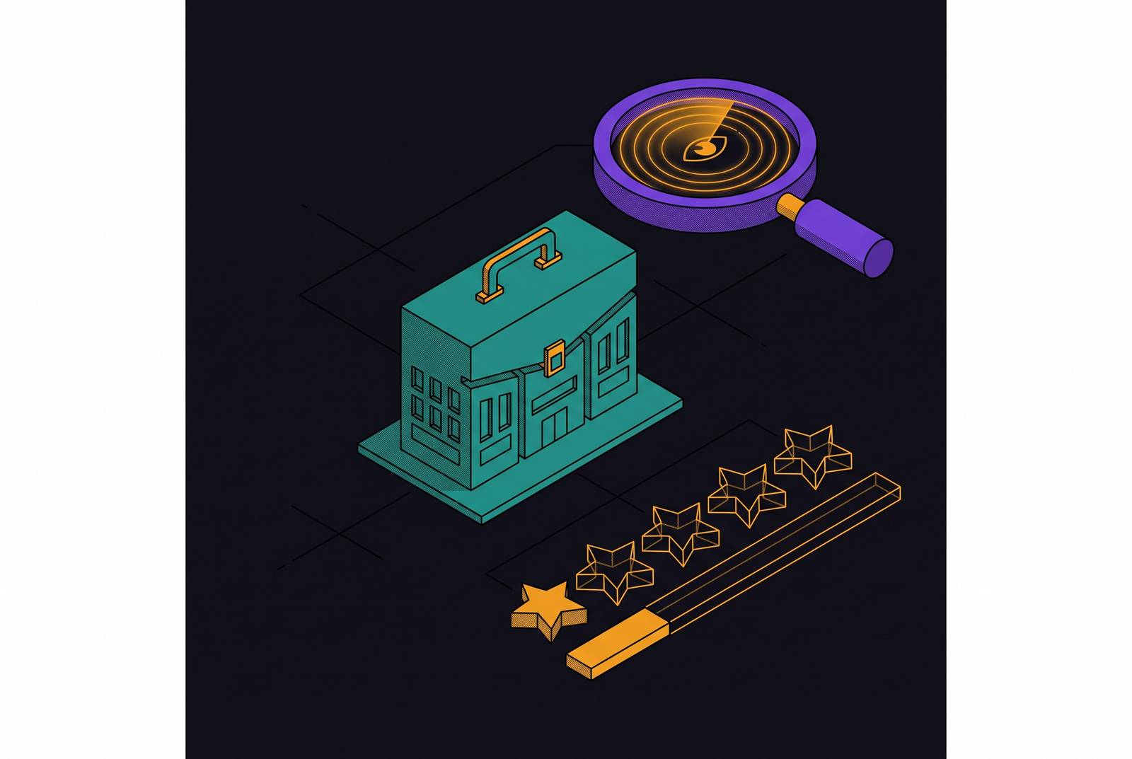 Cover illustration for “AI Visibility Challenges for Professional Services Firms Without Review Volume”
