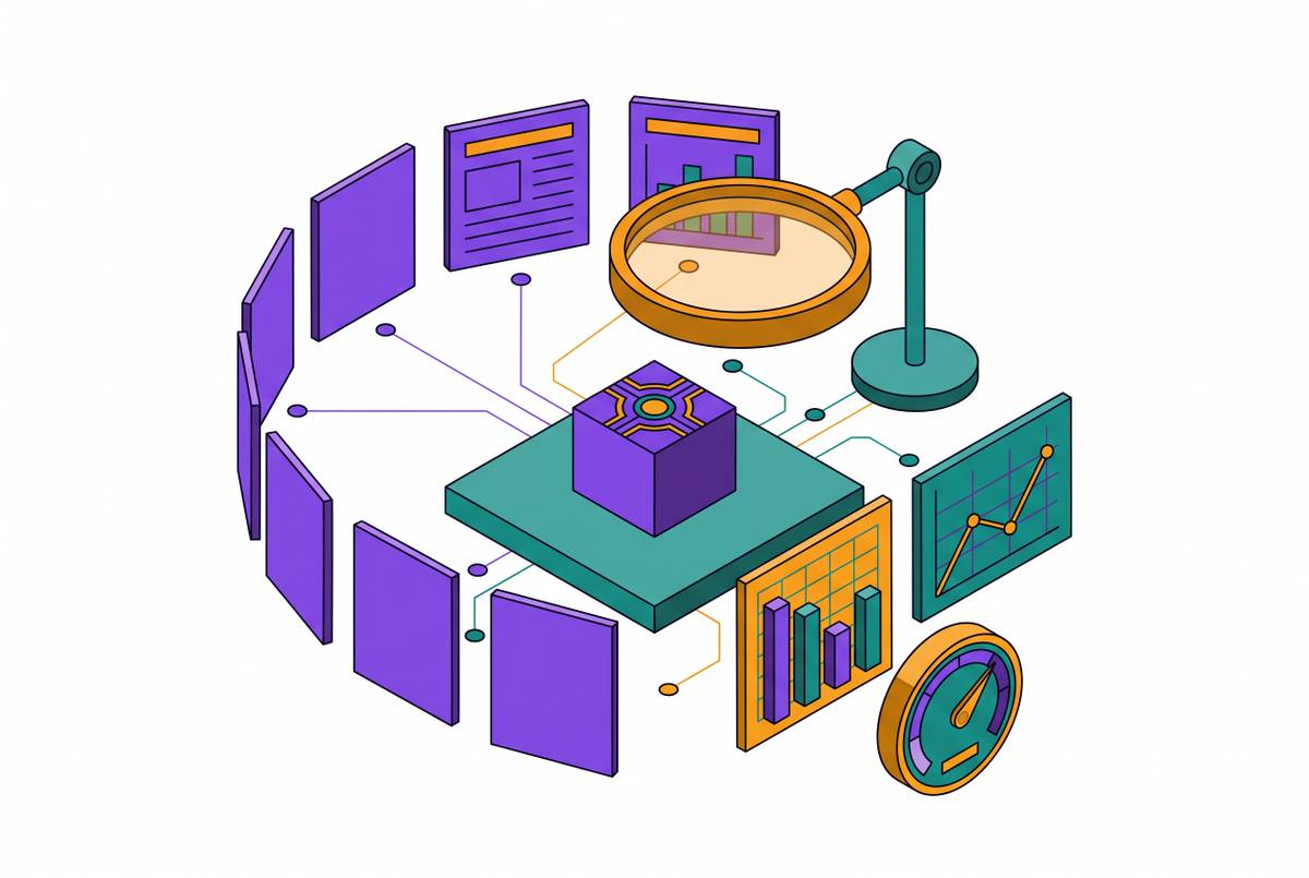 Cover illustration for “AI Brand Perception Audit for a SaaS Company With No Branded Press Coverage”