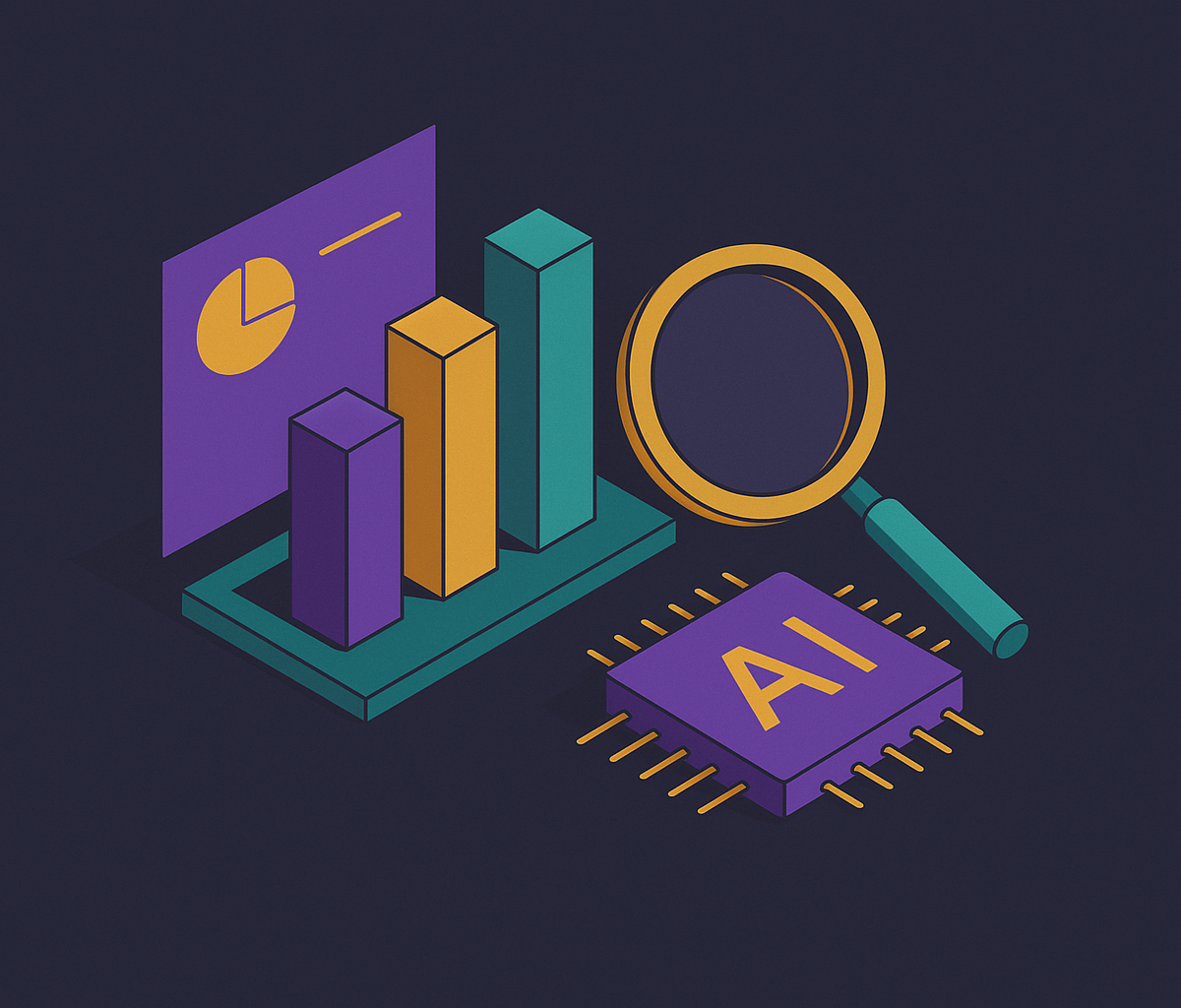 Cover illustration for “Integrating AI Perception Audits Into Existing Brand Health Reporting”