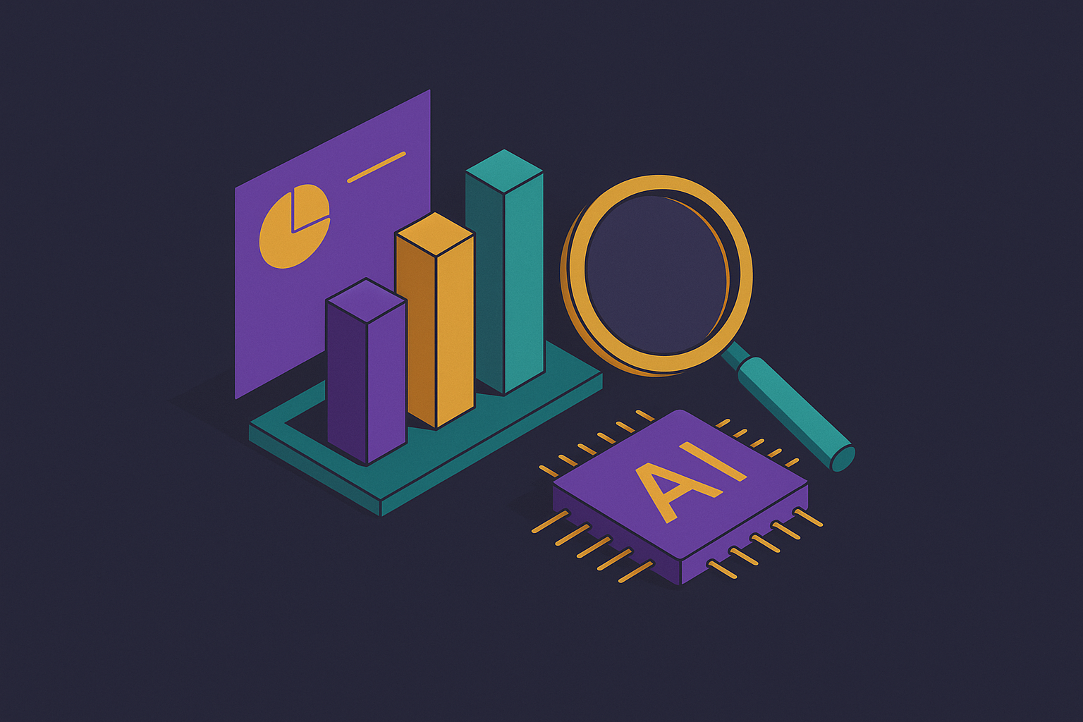 Cover illustration for “Integrating AI Perception Audits Into Existing Brand Health Reporting”