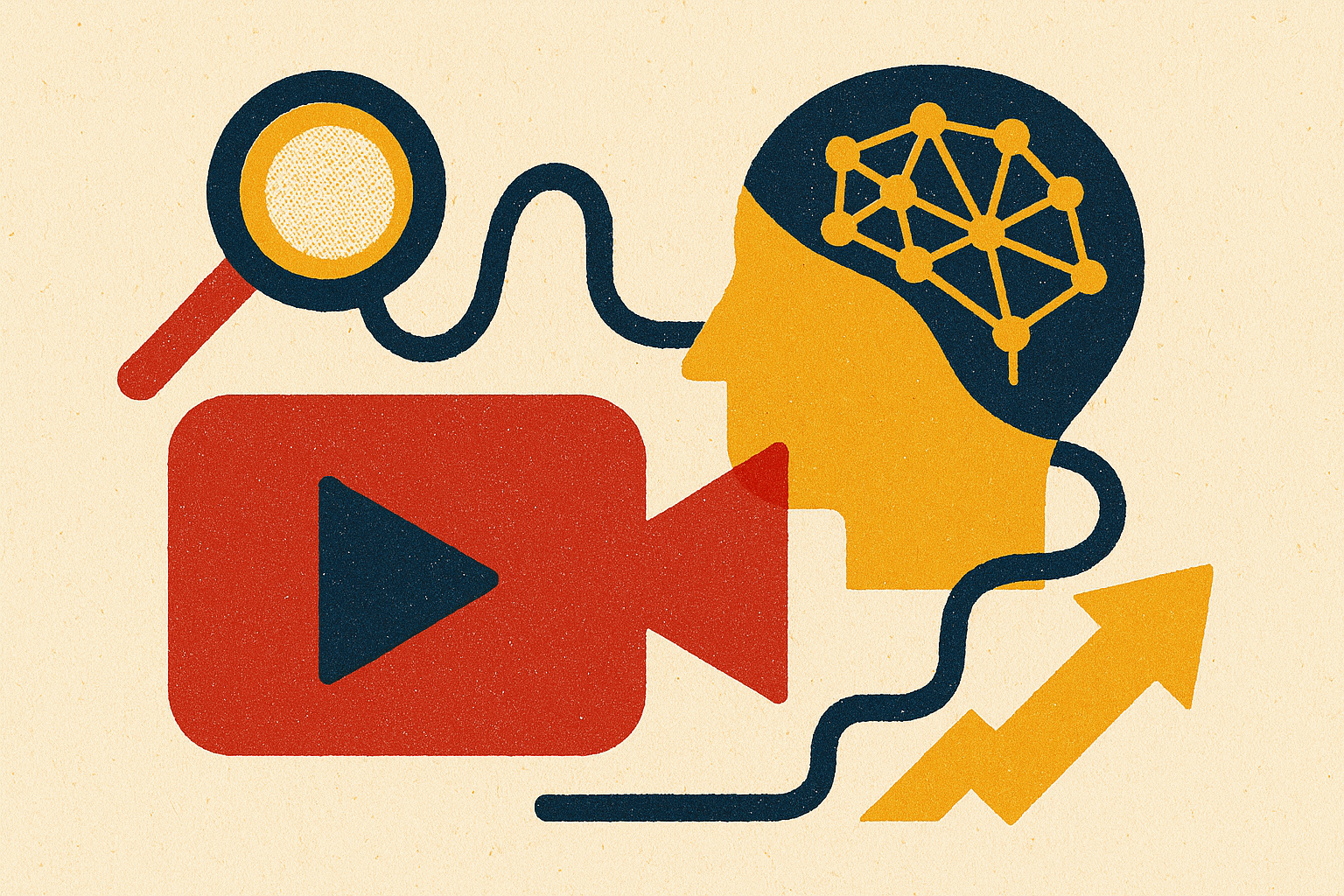 Cover illustration for “Video Content Strategy for AI Search Visibility”