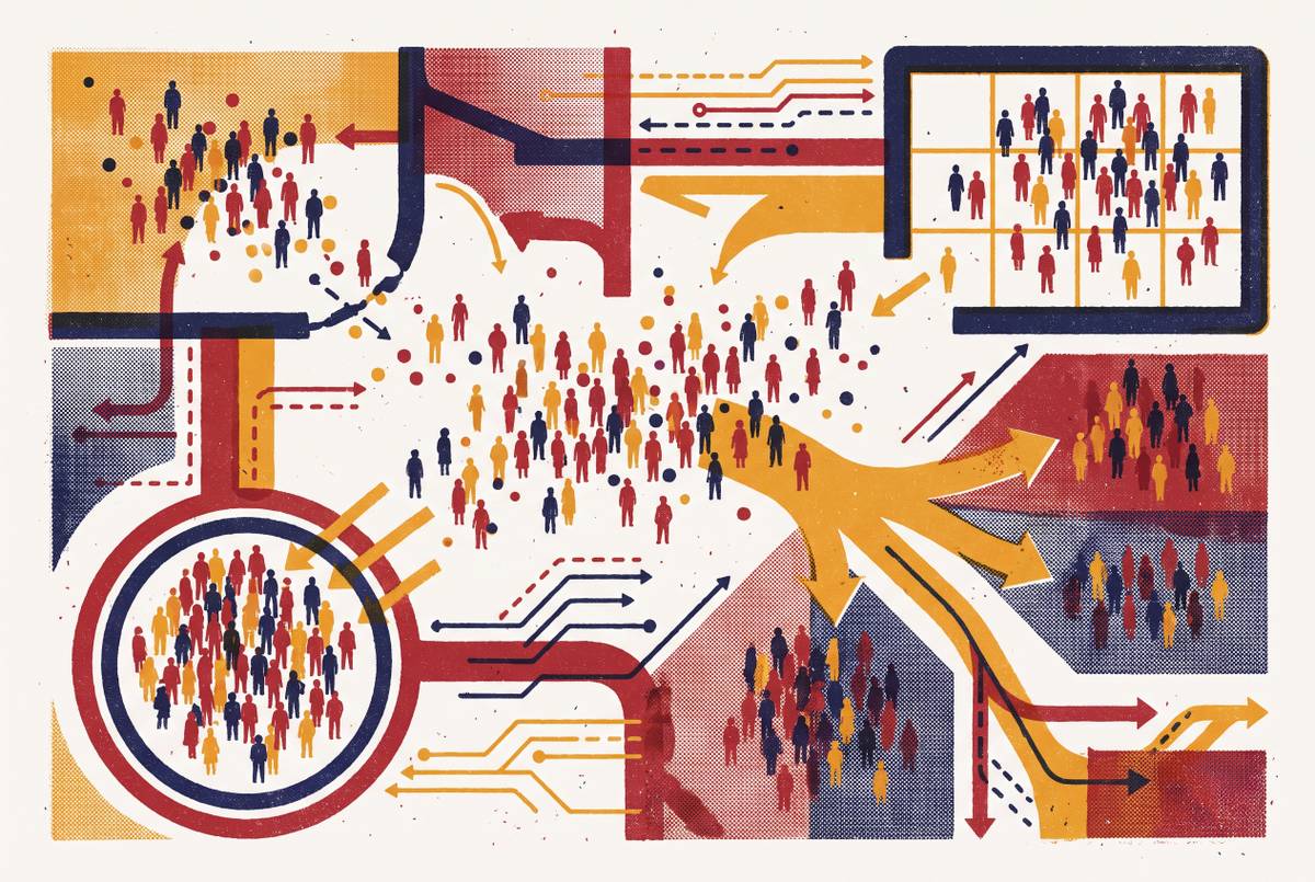 Cover illustration for “Audience Segmentation When Algorithms Redefine Who Sees Your Brand”
