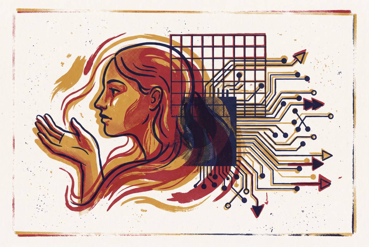 Cover illustration for “Human Brand Intuition Versus Algorithmic Validation in Positioning Decisions”