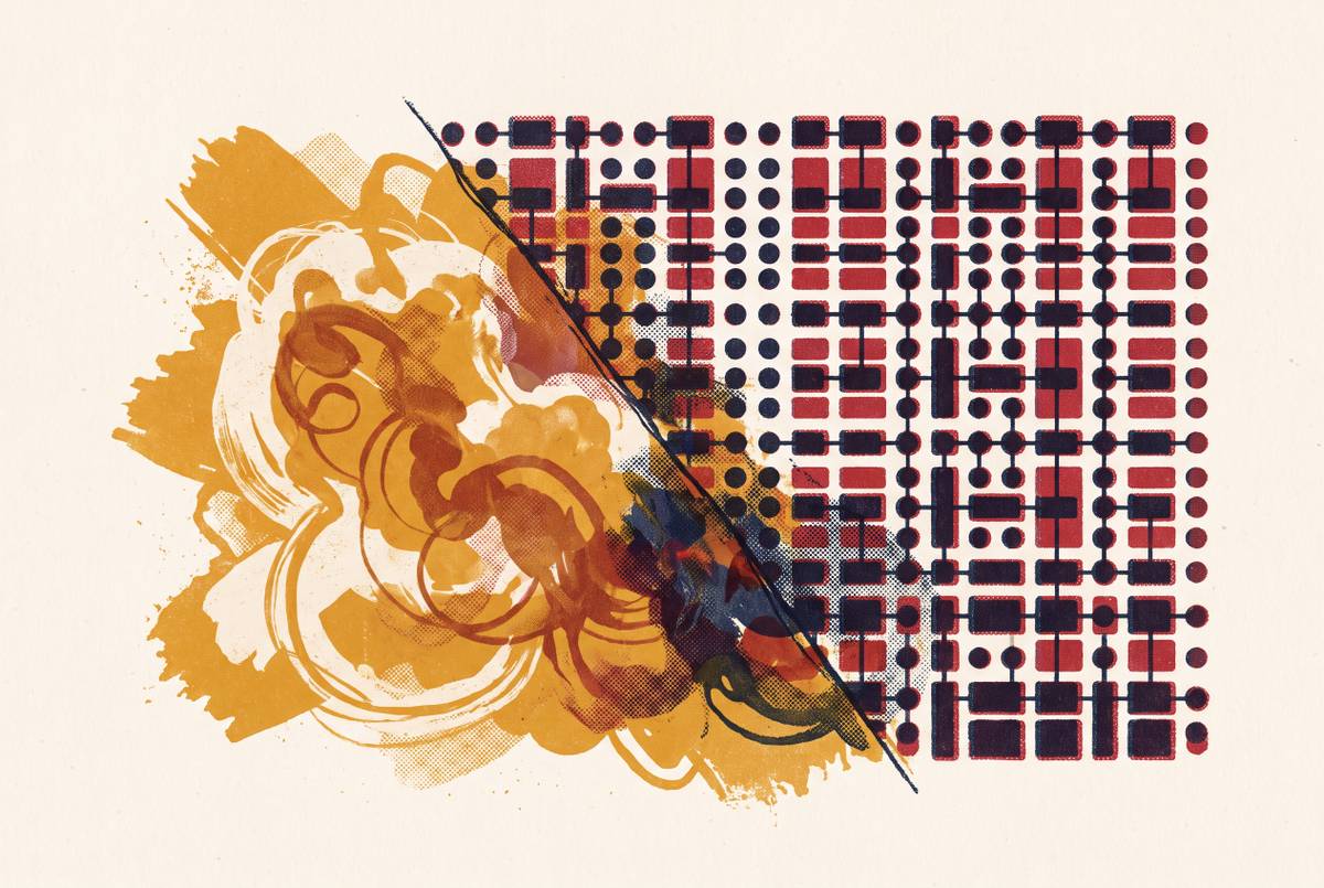 Cover illustration for “What Separates Brand-Building Creative From AI-Optimized Content”