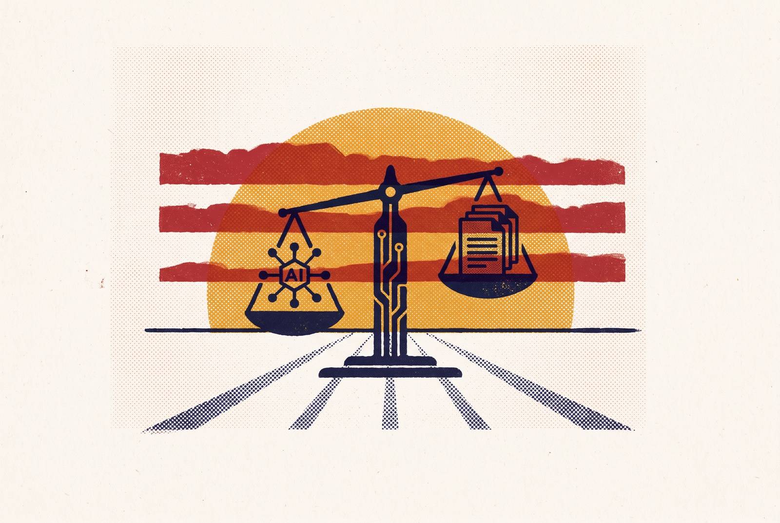 Cover illustration for “Regulatory Risk Horizon for AI Marketing Practices in 2025”