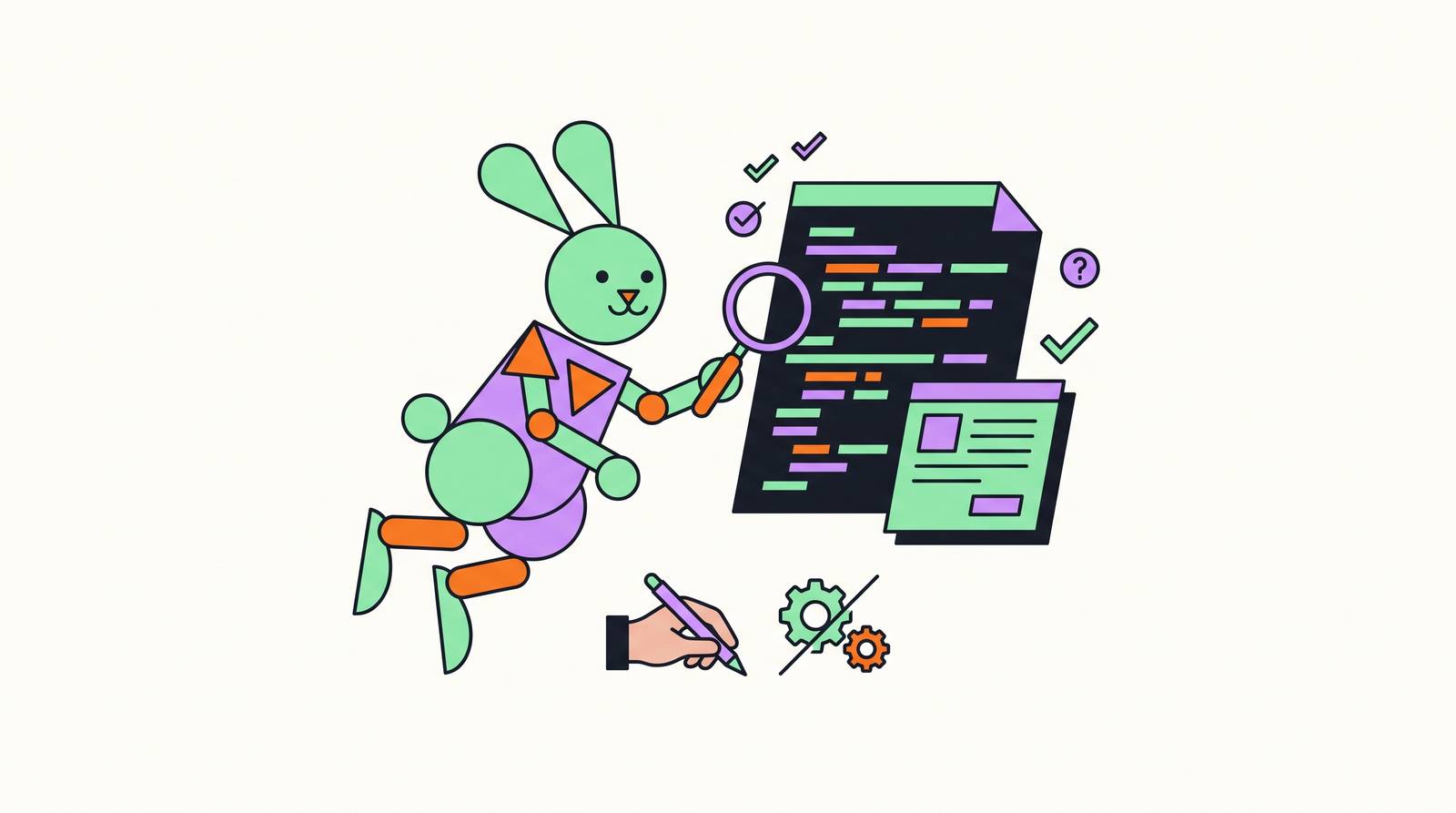 Cover illustration for “CodeRabbit Alternatives for Automated PR Review”