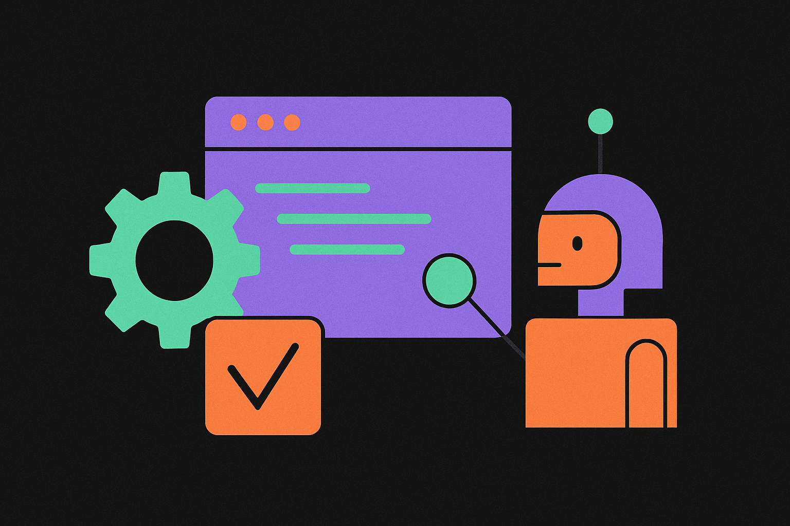 Cover illustration for “Pytest and Sandbox Harnesses for Agentic Codebase Tasks”