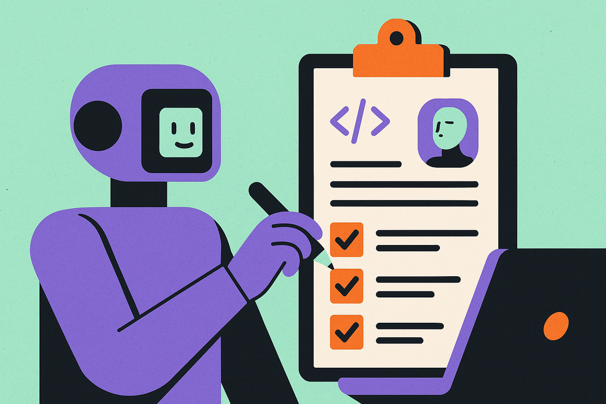 Cover illustration for “Code Review Checklist for AI-Assisted Codebases”
