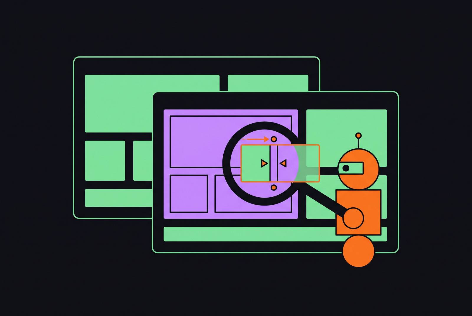 Cover illustration for “Visual Regression Testing in Agentic Frontend Workflows”