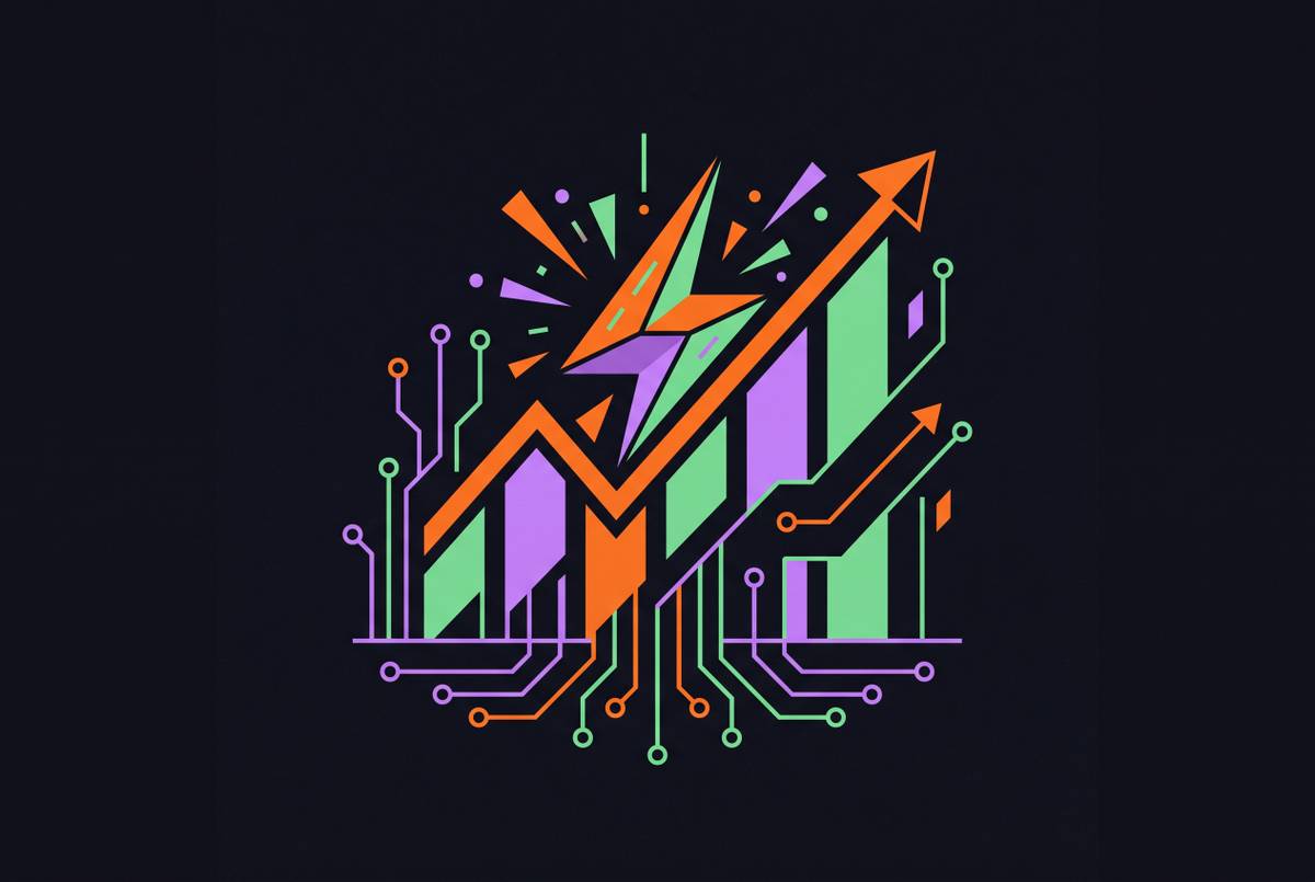 Cover illustration for “Software Development Performance Metrics After AI Adoption”