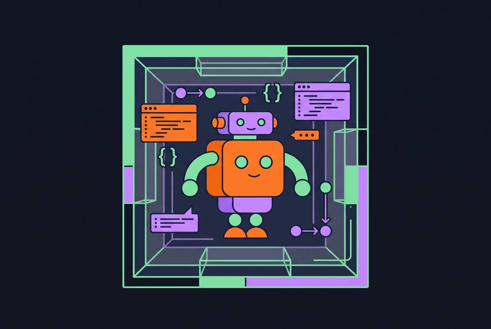Cover illustration for “Sandboxing and Execution Environments for Autonomous Agents”