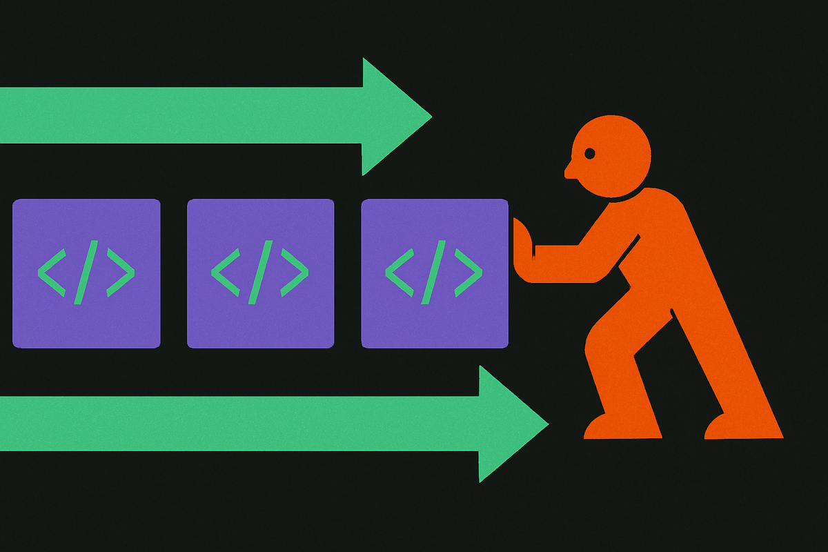 Cover illustration for “Parallel Agent Execution in Large Codebases”