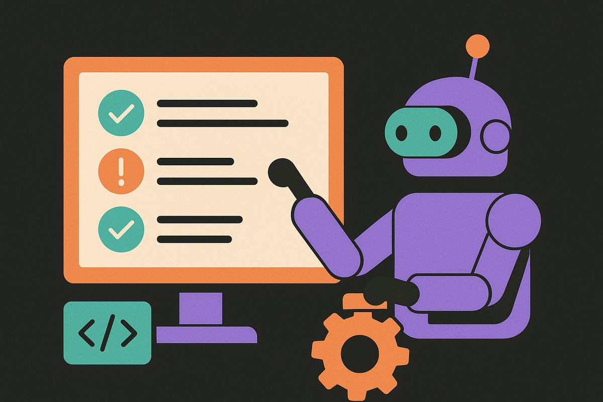 Cover illustration for “Automated Testing Frameworks for Agent-Generated Code”