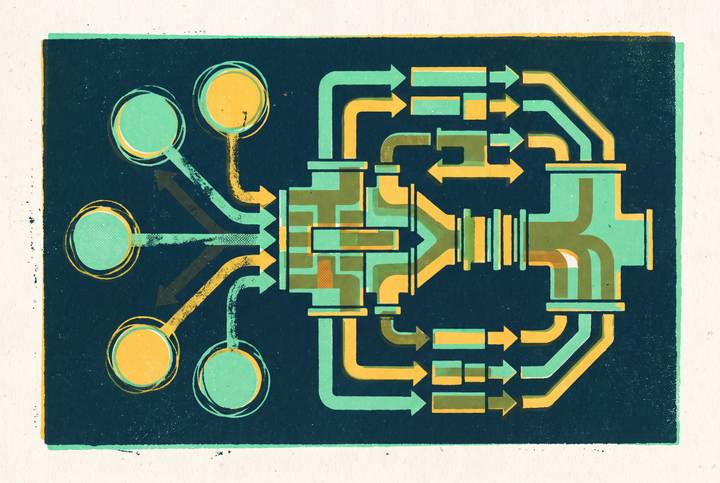 Cover illustration for “Multi-Client AI Workflow Architecture for Agencies”